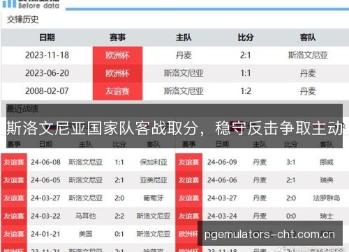 斯洛文尼亚国家队客战取分，稳守反击争取主动